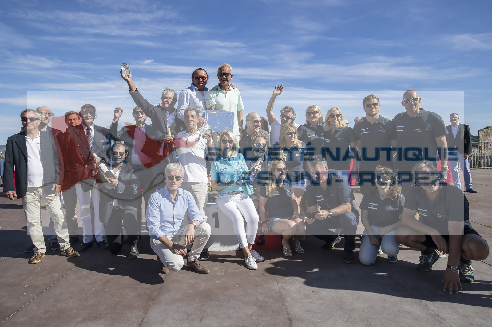 06 10 2017, Saint-Tropez (FRA,83), Les Voiles de Saint-Tropez 2017, jour , Remise des prix