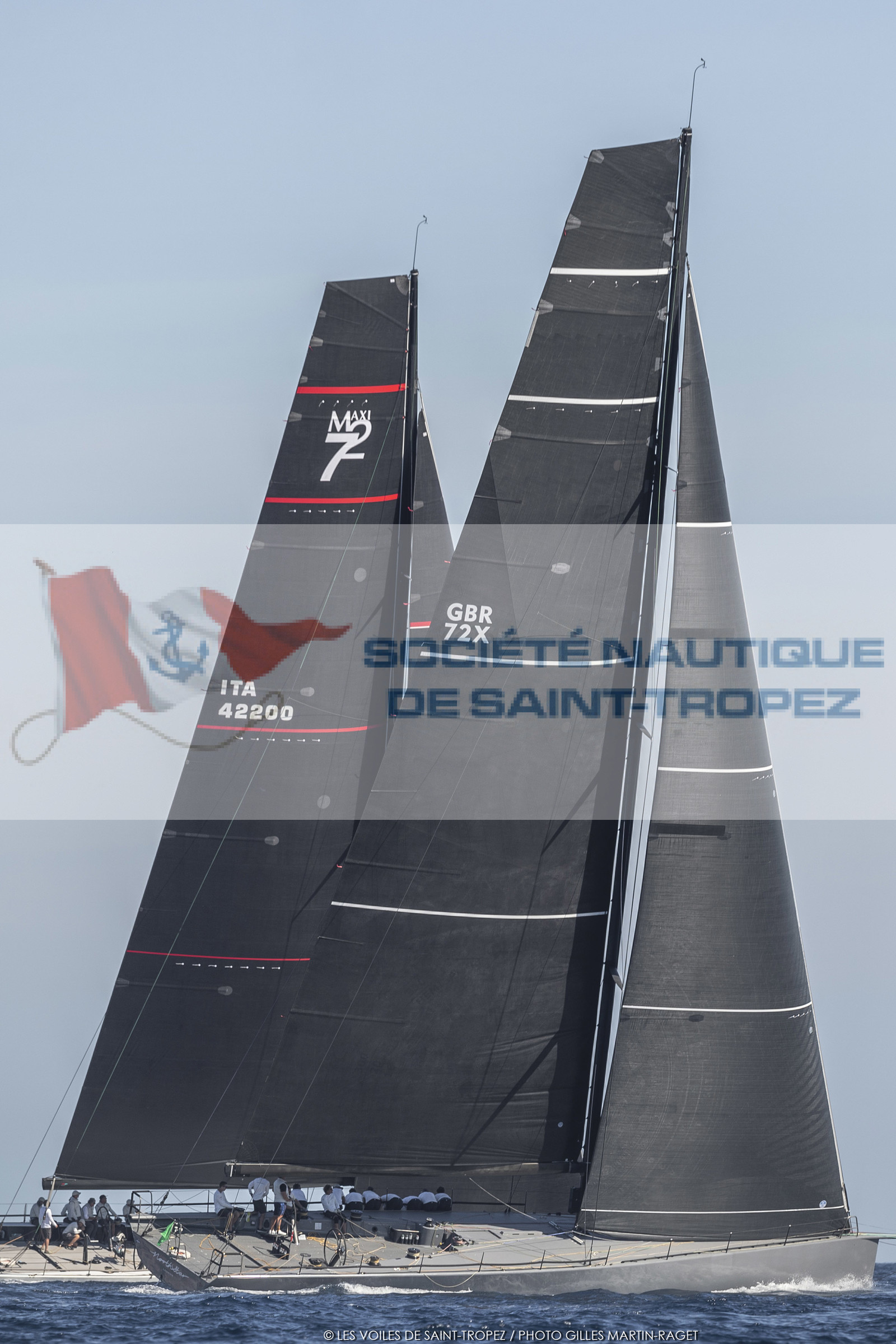 04 10 2022, Saint-Tropez (FRA,83), Voiles de Saint-Tropez 2022, Semaine 2 réservée aux maxis,  race 1