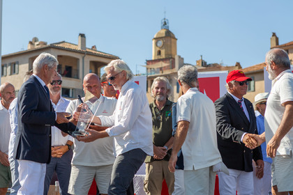 08 10 2023, Saint-Tropez (FRA,83), Les Voiles de Saint-Tropez 2023, Prizegiving classics and moderns