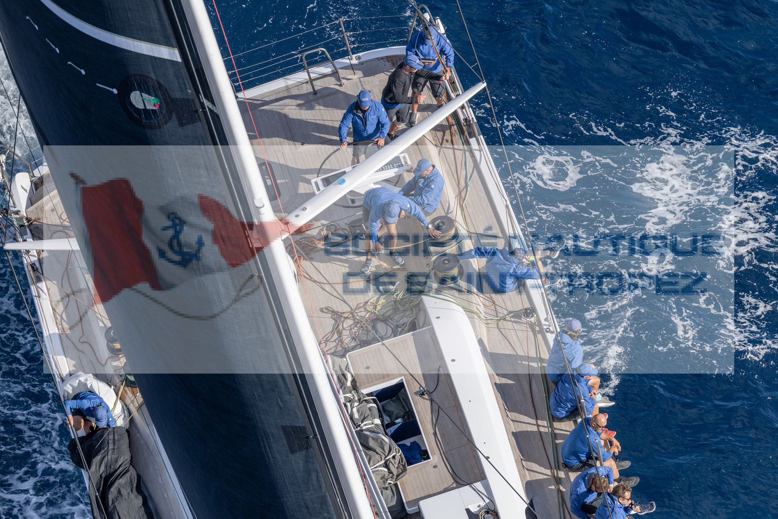 04 10 2025, Saint-Tropez (FRA), Les VoIles de Saint-Tropez 2025, Race Day 6