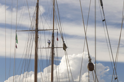 30 09 2022, Saint-Tropez (FRA,83), Voiles de Saint-Tropez 2022, Jour 7, régtes de petit temps