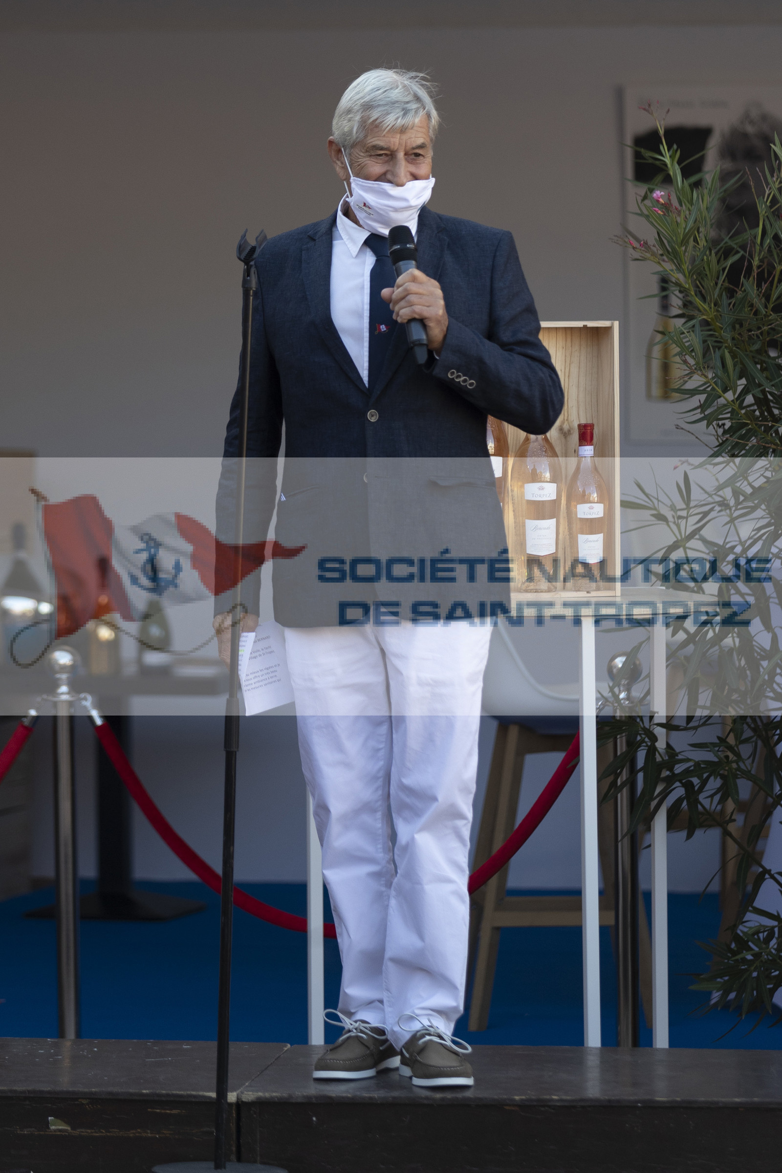 26 09 2020, Saint-Tropez (FRA,83), Les Voiles de Saint-Tropez 2020, Day 1, Village opening, Pierre Roinson (PDT SNST)