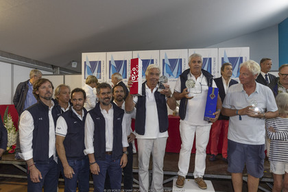 7 10 2018 Saint-Tropez (FRA,83), LEs Voiles de Saint-Tropez 2018, jour 8, prize giving