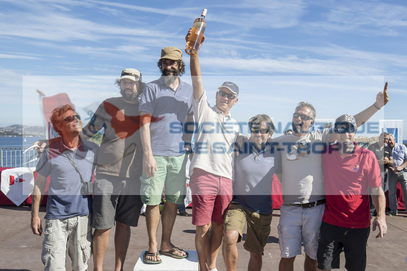 06 10 2017, Saint-Tropez (FRA,83), Les Voiles de Saint-Tropez 2017, jour , Remise des prix