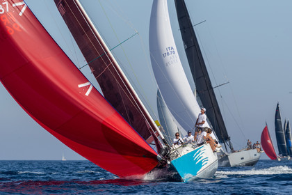 02 10 2023, Saint-Tropez (FRA,83), Les Voiles de Saint-Tropez 2023, Race Day 2, classes IRC
