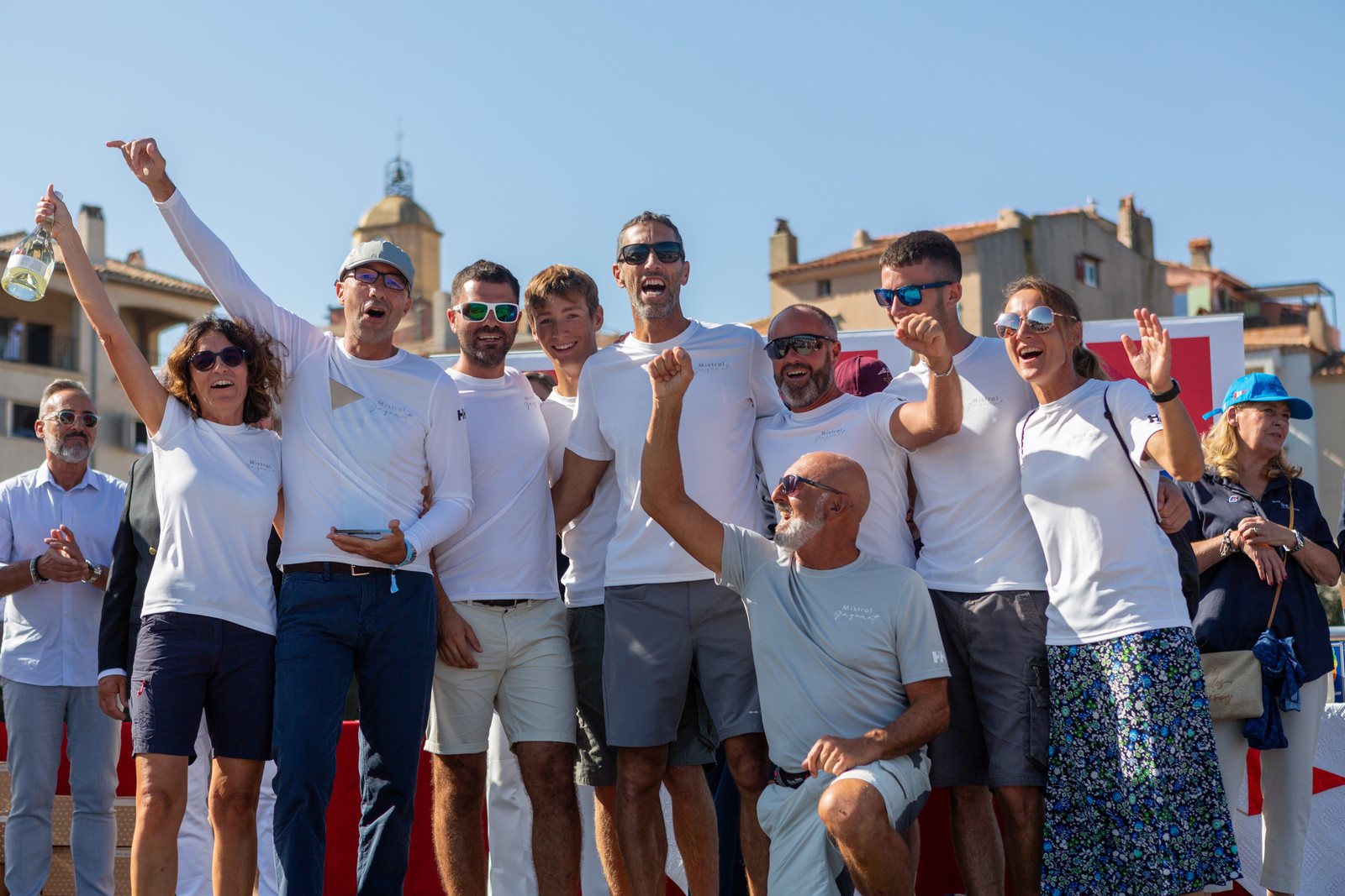 08 10 2023, Saint-Tropez (FRA,83), Les Voiles de Saint-Tropez 2023, Prizegiving classics and moderns