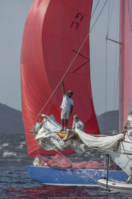 30 09 2018, Saint-Tropez (FRA, 83), Les Voiles de Saint-Tropez 2018, arrivée de Cannes-Saint-Tropez, Coupe du Yacht Club de France