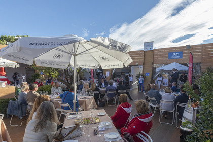 26 09 2020, Saint-Tropez (FRA,83), Les Voiles de Saint-Tropez 2020, Day 1, Village opening