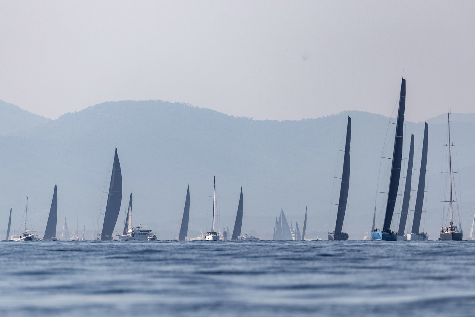 30 09 2023, Saint-Tropez (FRA,83), Les Voiles de Saint-Tropez 2023, Race day 1 for Maxi Yachts