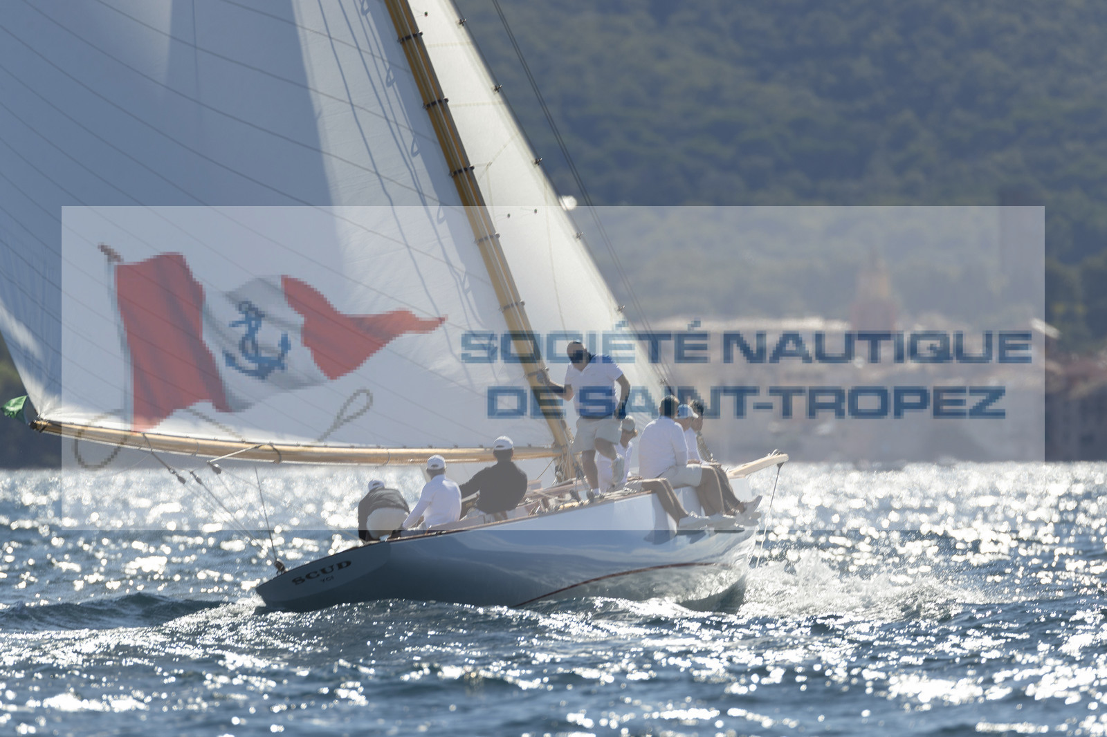 26 09 2020, Saint-Tropez (FRA,83), Les Voiles de Saint-Tropez 2020, Day 1, Training, Finish Yacht Club de France Cup Cannes - Saint-Tropez