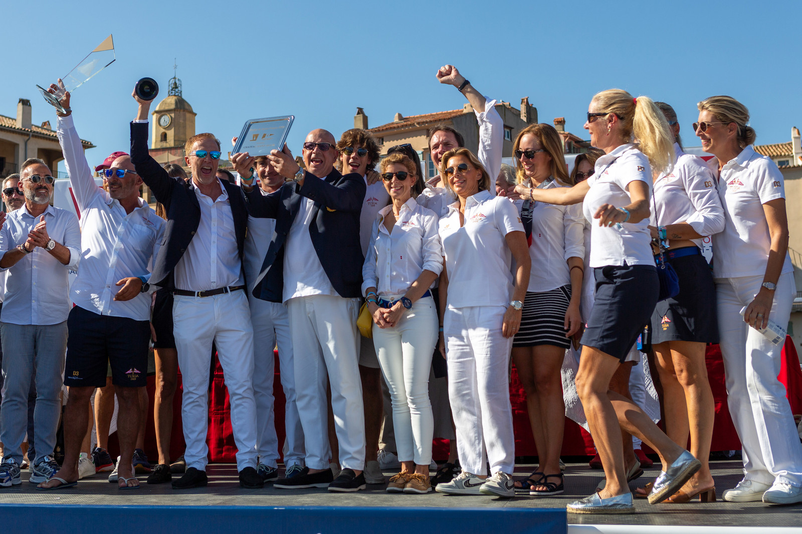 08 10 2023, Saint-Tropez (FRA,83), Les Voiles de Saint-Tropez 2023, Prizegiving classics and moderns