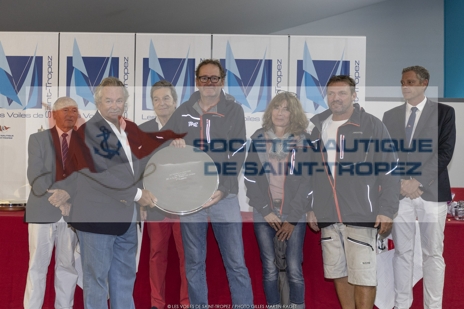 7 10 2018 Saint-Tropez (FRA,83), LEs Voiles de Saint-Tropez 2018, jour 8, prize giving