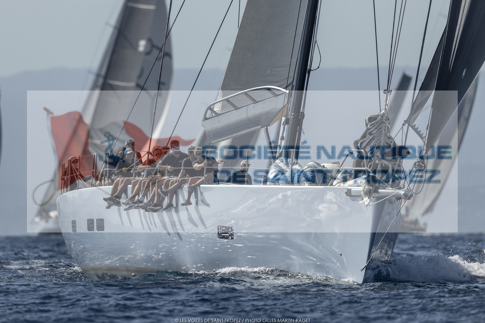 04 10 2022, Saint-Tropez (FRA,83), Voiles de Saint-Tropez 2022, Semaine 2 réservée aux maxis,  race 1