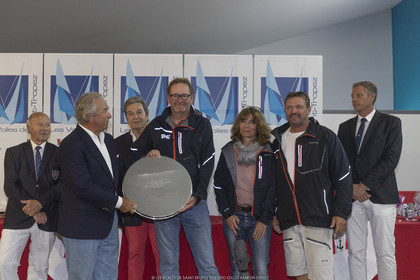 7 10 2018 Saint-Tropez (FRA,83), LEs Voiles de Saint-Tropez 2018, jour 8, prize giving
