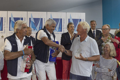 7 10 2018 Saint-Tropez (FRA,83), LEs Voiles de Saint-Tropez 2018, jour 8, prize giving