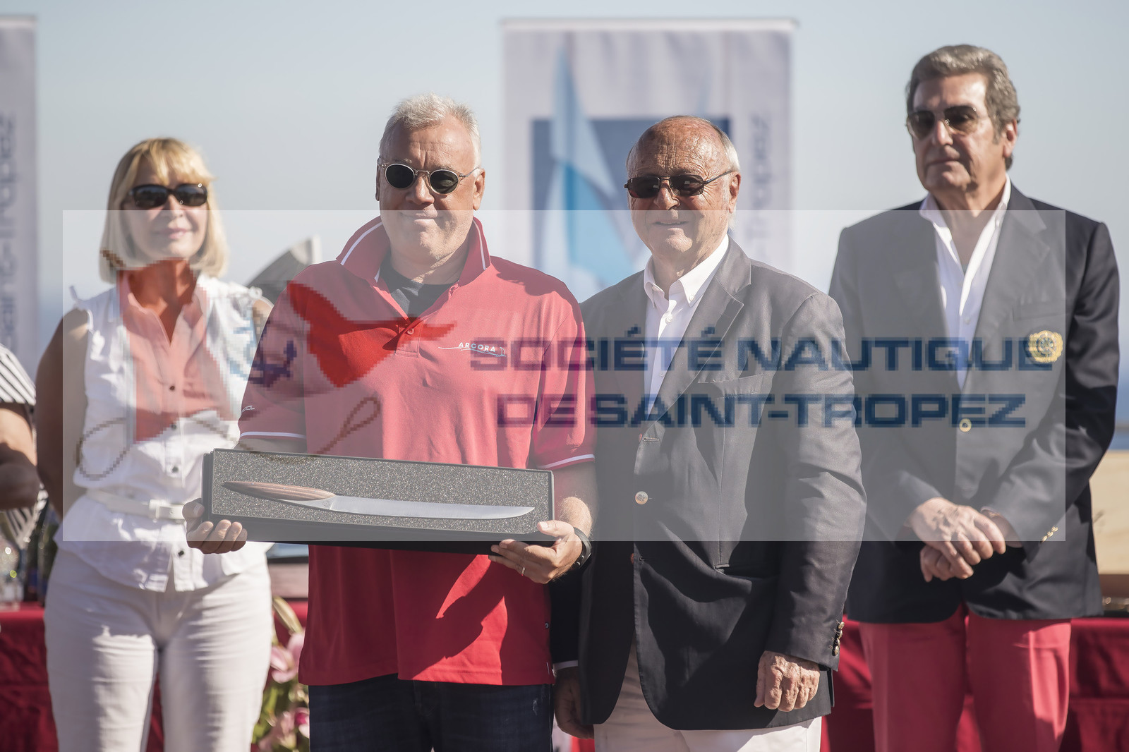 06 10 2017, Saint-Tropez (FRA,83), Les Voiles de Saint-Tropez 2017, jour , Remise des prix