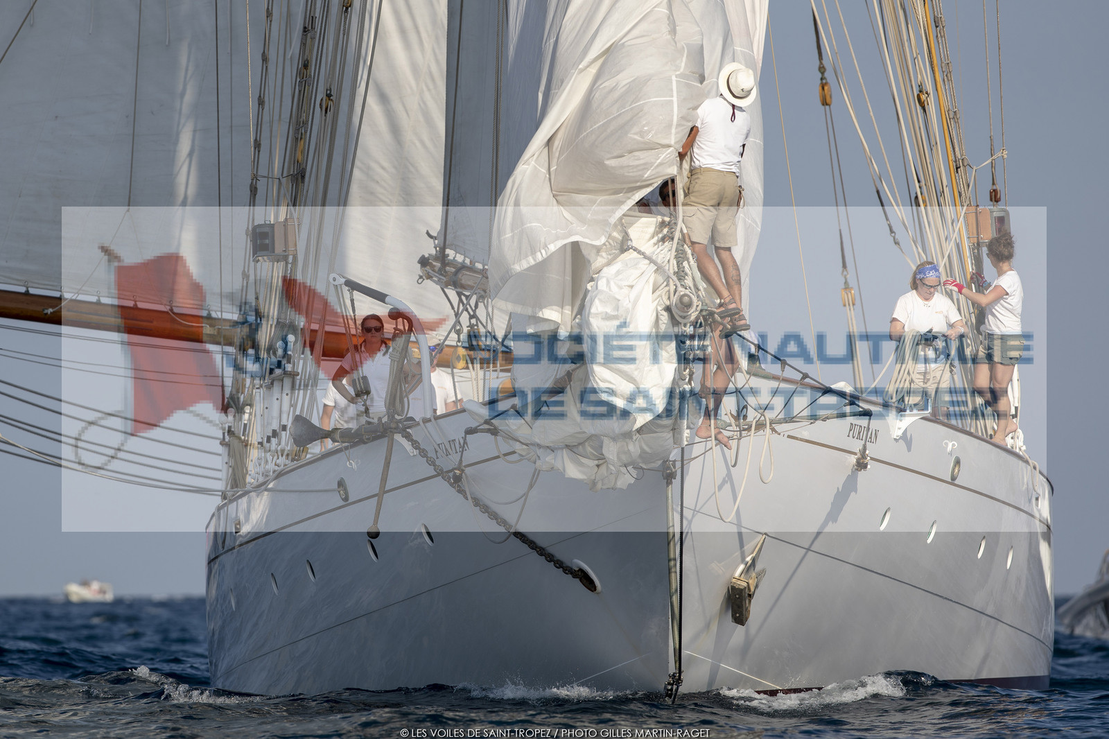 30 09 2018, Saint-Tropez (FRA, 83), Les Voiles de Saint-Tropez 2018, arrivée de Cannes-Saint-Tropez, Coupe du Yacht Club de France