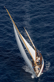 03 10 2023, Saint-Tropez (FRA,83), Les Voiles de Saint-Tropez 2023, Race Day 3, Trophée Rolex, Baruna