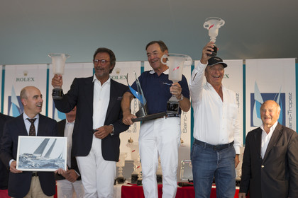05 10 2014, Saint-Tropez (FRA,83), Voiles de Saint-Tropez 2014, Day 8, Prizegiving, Wally division winners