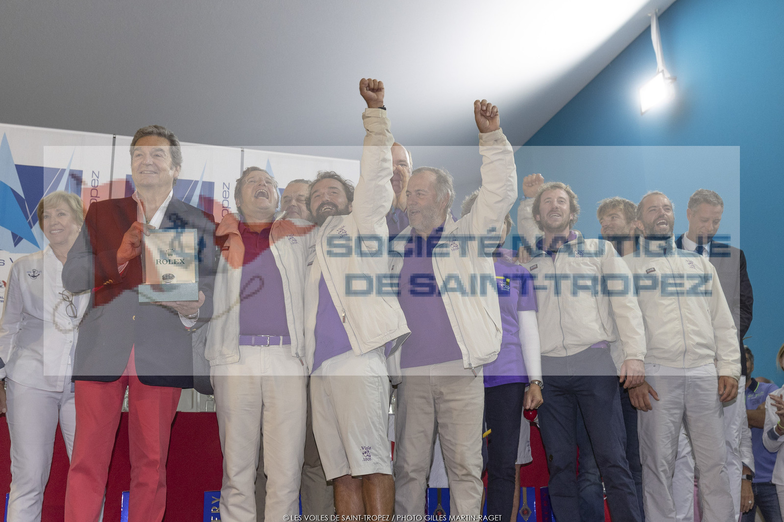 7 10 2018 Saint-Tropez (FRA,83), LEs Voiles de Saint-Tropez 2018, jour 8, prize giving