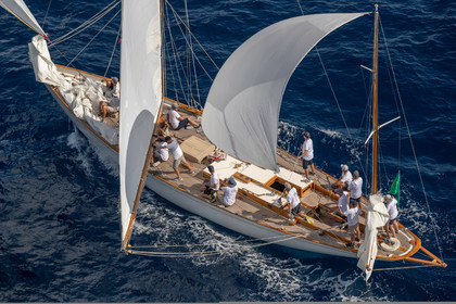 03 10 2023, Saint-Tropez (FRA,83), Les Voiles de Saint-Tropez 2023, Race Day 3, Trophée Rolex, Stormy Weather