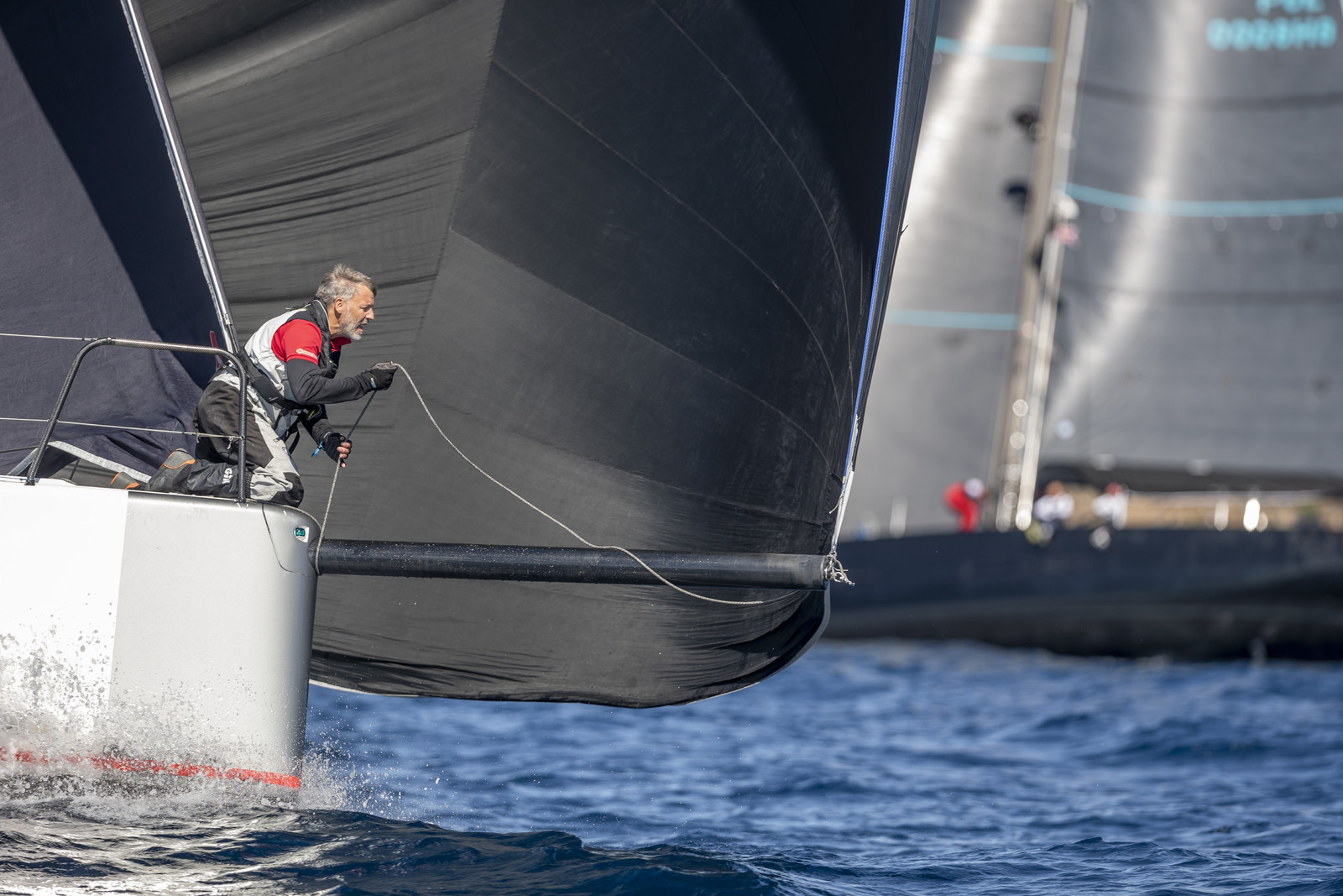26 09 2022, Saint-Tropez (FRA,83), Voiles de Saint-Tropez 2022, Premier jour de course pour les IRC - ENtraînements pour les classiques