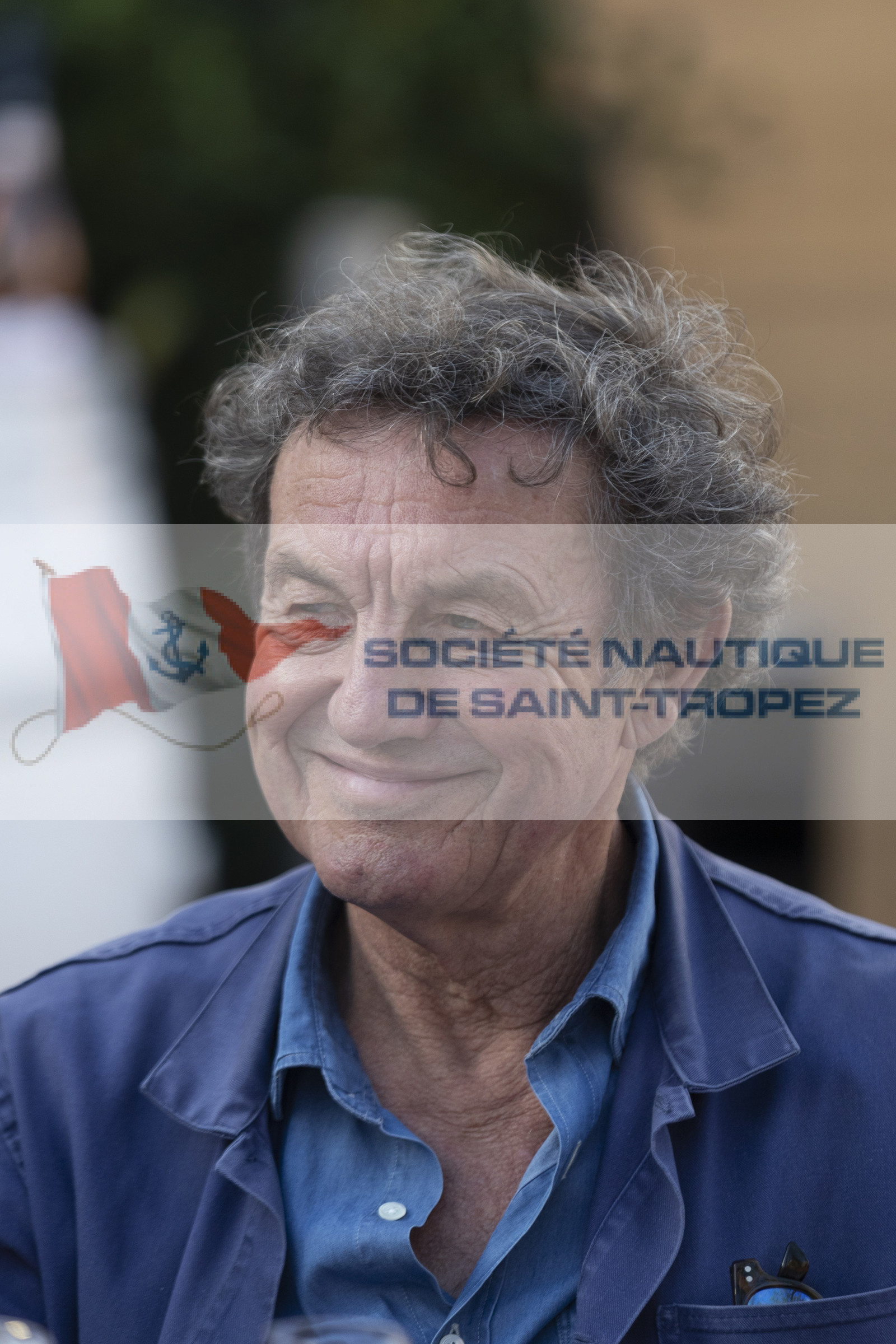 26 09 2020, Saint-Tropez (FRA,83), Les Voiles de Saint-Tropez 2020, Day 1, Village opening, Patrice de Colmont (Fondateur de la Nioulargue)