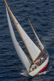 03 10 2023, Saint-Tropez (FRA,83), Les Voiles de Saint-Tropez 2023, Race Day 3, Trophée Rolex, Baruna