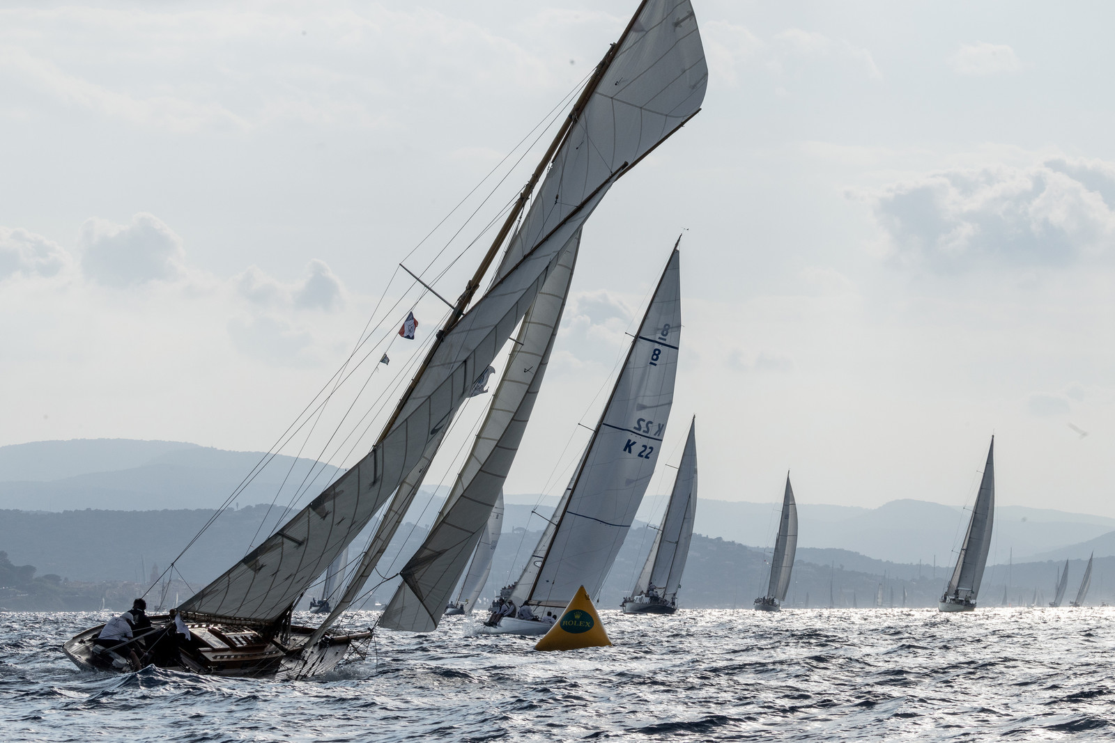 01 10 2025, Saint-Tropez (FRA), Les Voiles de Saint-Tropez 2025, Race Day 3