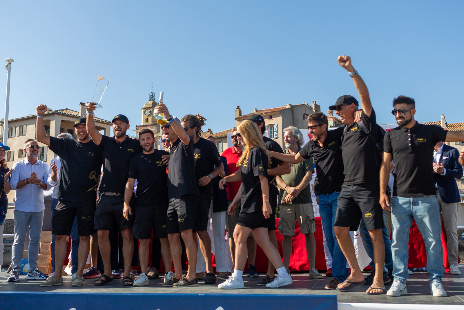08 10 2023, Saint-Tropez (FRA,83), Les Voiles de Saint-Tropez 2023, Prizegiving classics and moderns