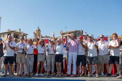 08 10 2023, Saint-Tropez (FRA,83), Les Voiles de Saint-Tropez 2023, Prizegiving classics and moderns