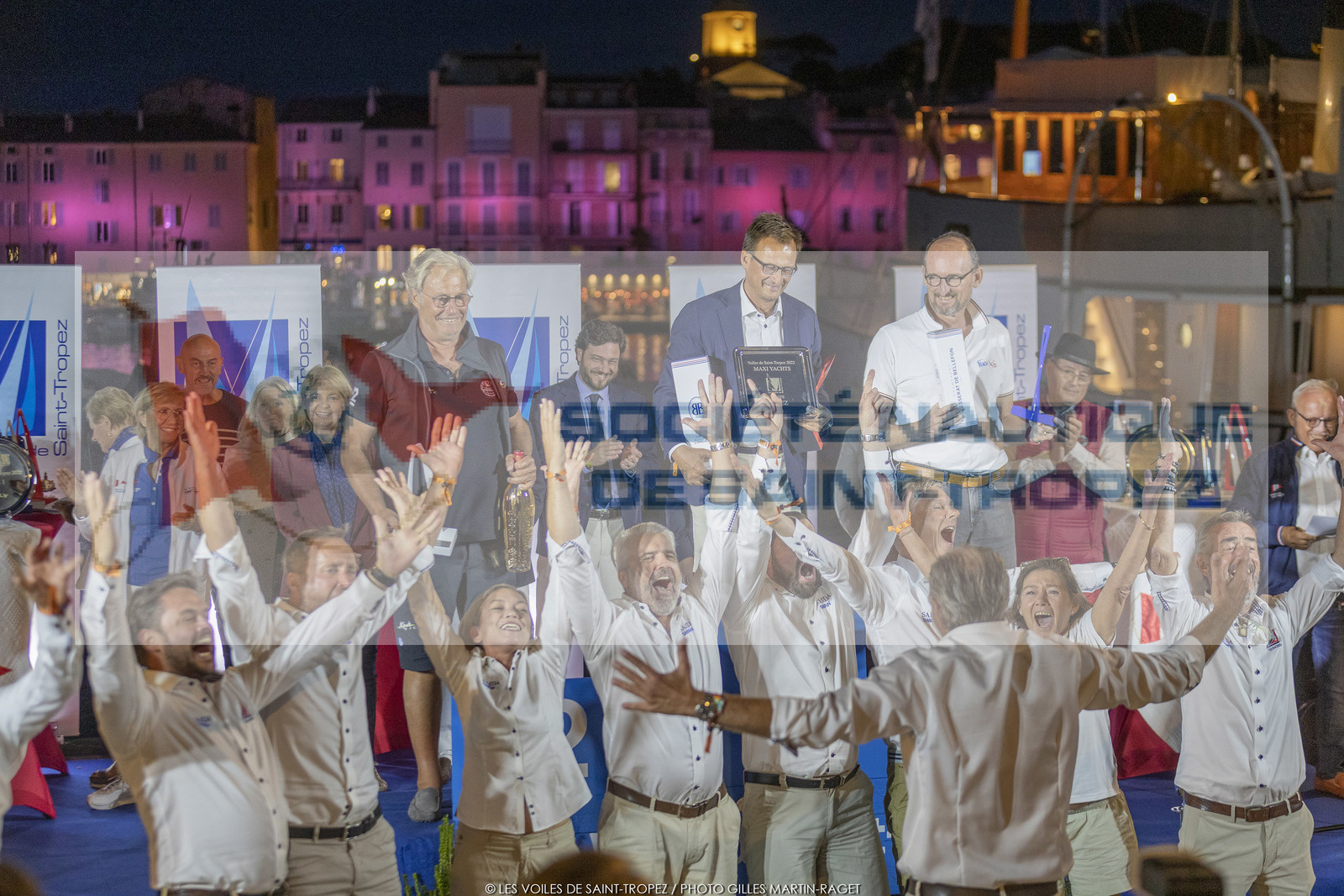 02 10 2022, Saint-Tropez (FRA,83), Voiles de Saint-Tropez 2022,  prizegiving