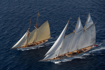 03 10 2023, Saint-Tropez (FRA,83), Les Voiles de Saint-Tropez 2023, Race Day 3, Adix et Orion (non inscrits)