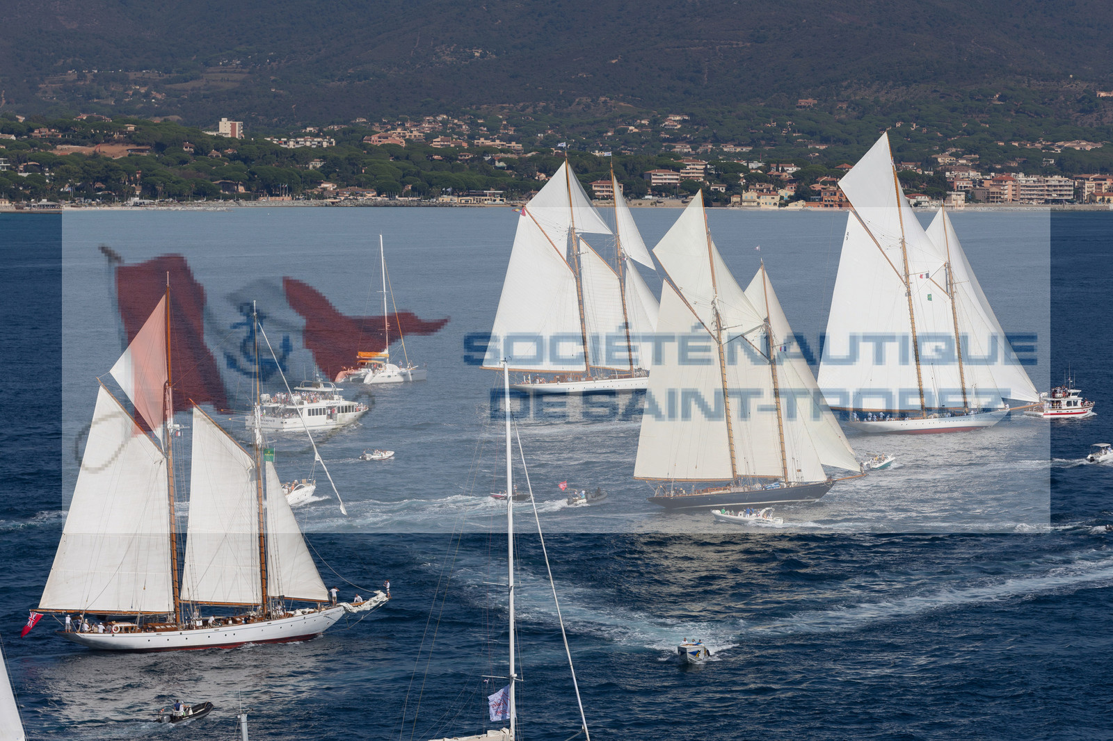 29 09 2016, Saint-Tropez (FRA,83), Voiles de Saint-Tropez 2016, Day 4, Challenge day, Puritan, Germania, Mariette, Elena