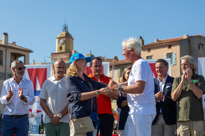 08 10 2023, Saint-Tropez (FRA,83), Les Voiles de Saint-Tropez 2023, Prizegiving classics and moderns