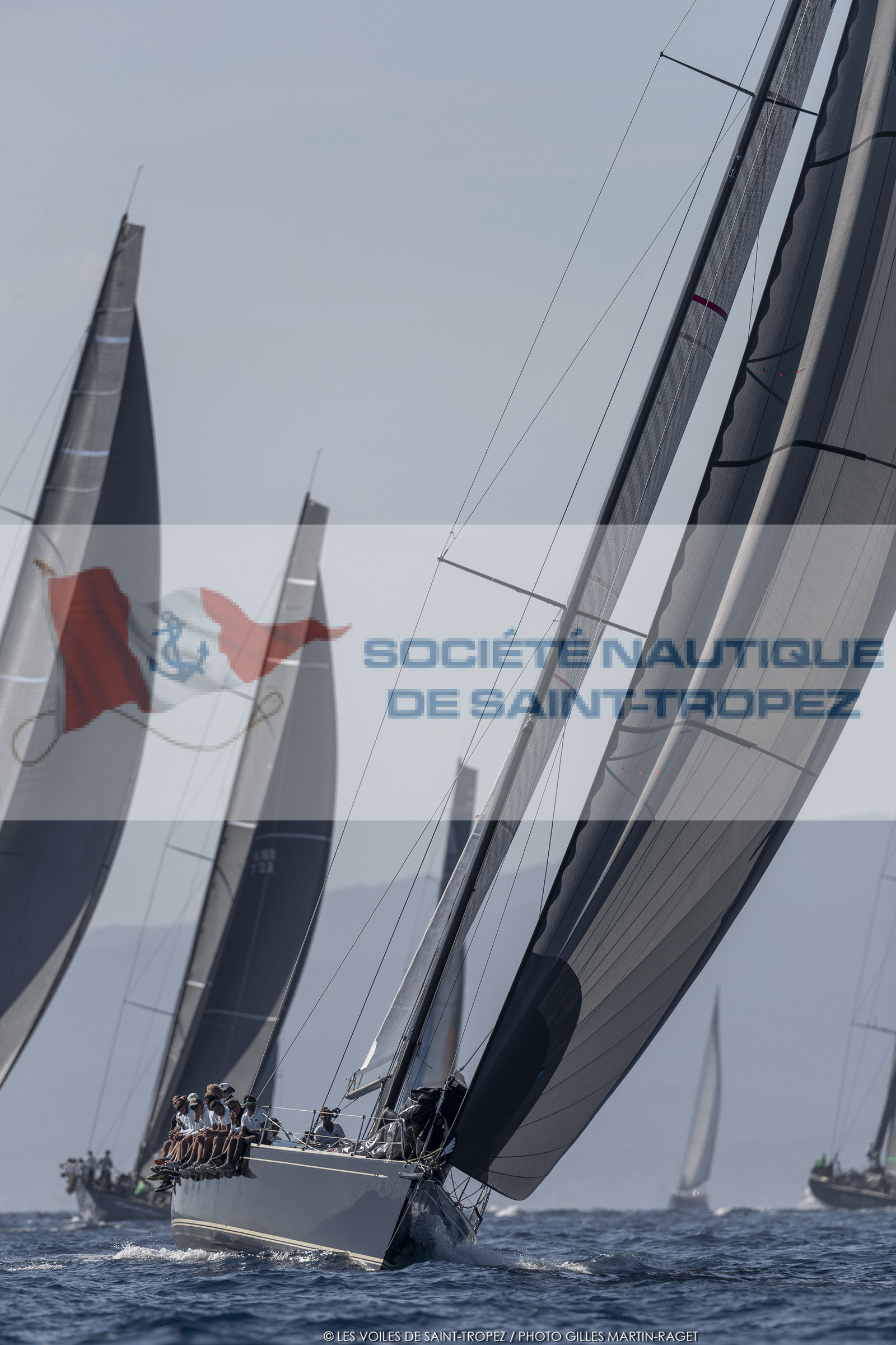 04 10 2022, Saint-Tropez (FRA,83), Voiles de Saint-Tropez 2022, Semaine 2 réservée aux maxis,  race 1