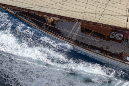 1 10 2024, Saint-Tropez (FRA), Les Voiles de Saint-Tropez 2024, Race Day 2