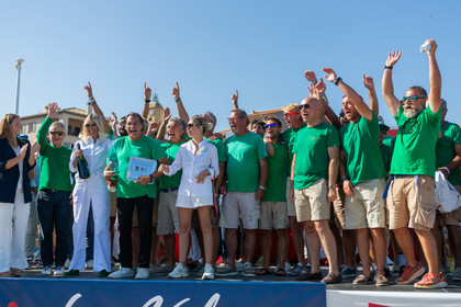08 10 2023, Saint-Tropez (FRA,83), Les Voiles de Saint-Tropez 2023, Prizegiving classics and moderns