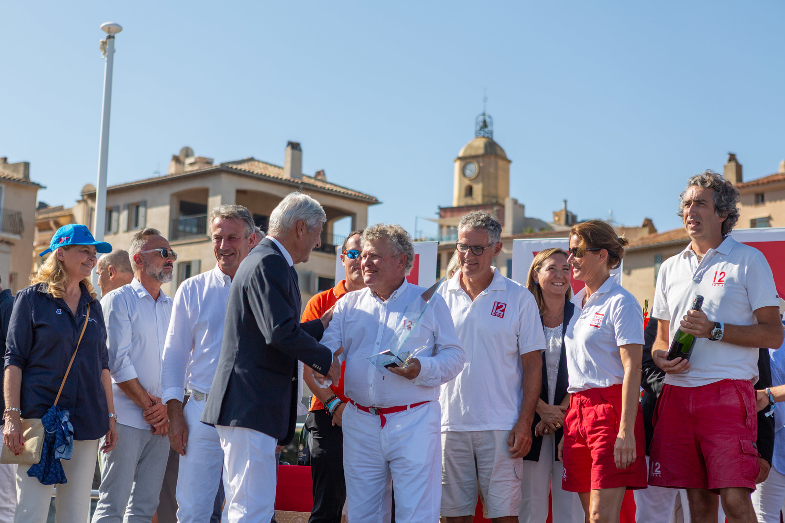 08 10 2023, Saint-Tropez (FRA,83), Les Voiles de Saint-Tropez 2023, Prizegiving classics and moderns