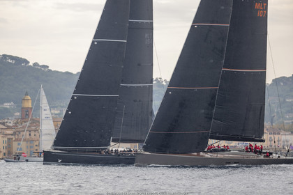 08 10 2022, Saint-Tropez (FRA,83), Voiles de Saint-Tropez 2022,  Race 4 (abandonned)