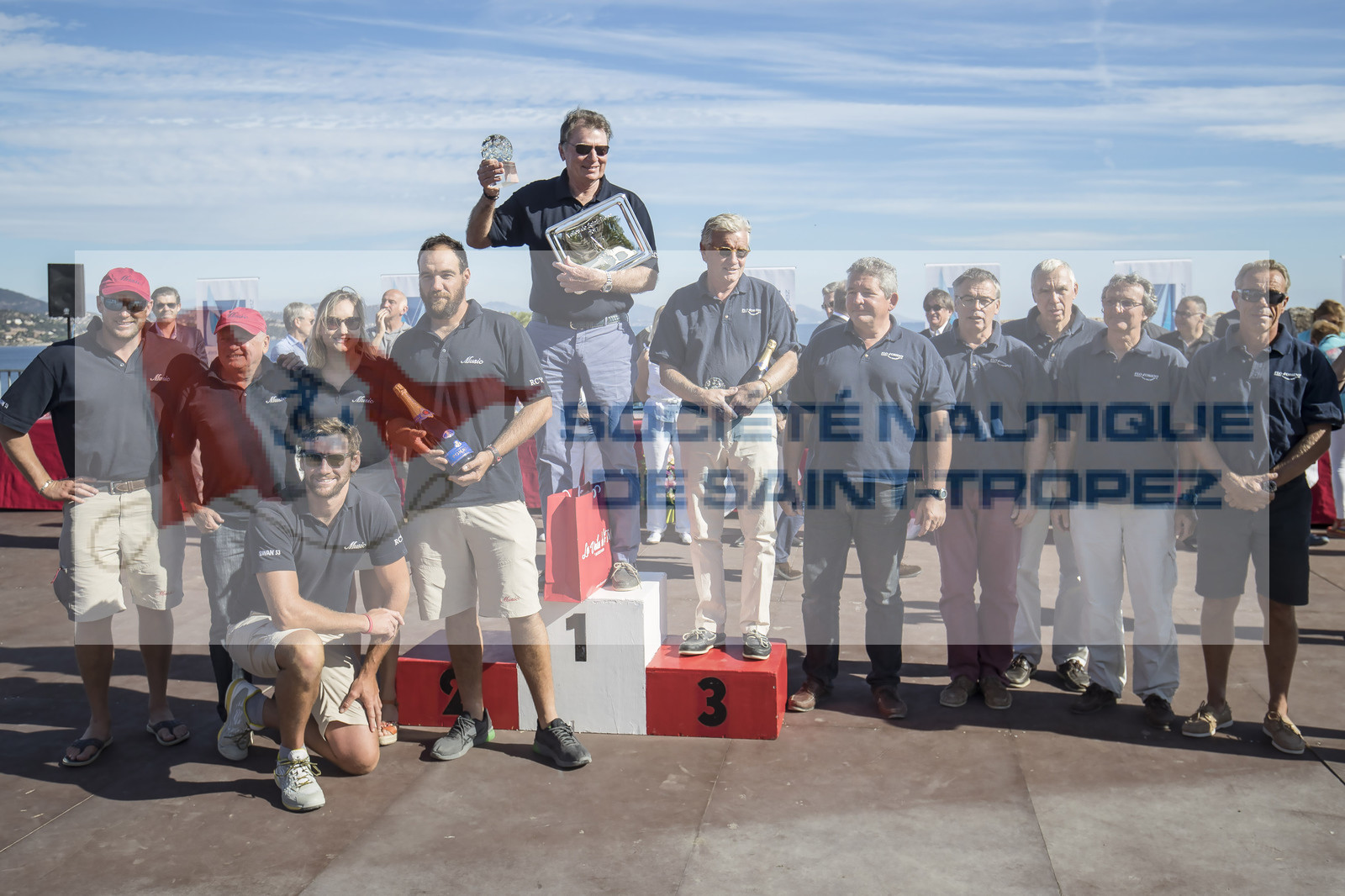 06 10 2017, Saint-Tropez (FRA,83), Les Voiles de Saint-Tropez 2017, jour , Remise des prix