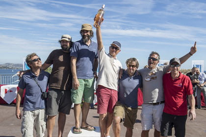 06 10 2017, Saint-Tropez (FRA,83), Les Voiles de Saint-Tropez 2017, jour , Remise des prix