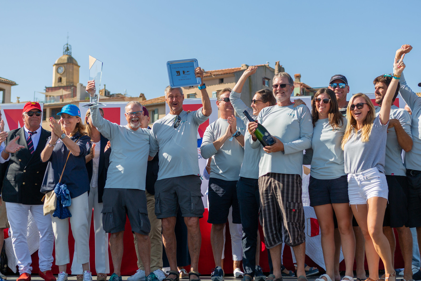 08 10 2023, Saint-Tropez (FRA,83), Les Voiles de Saint-Tropez 2023, Prizegiving classics and moderns