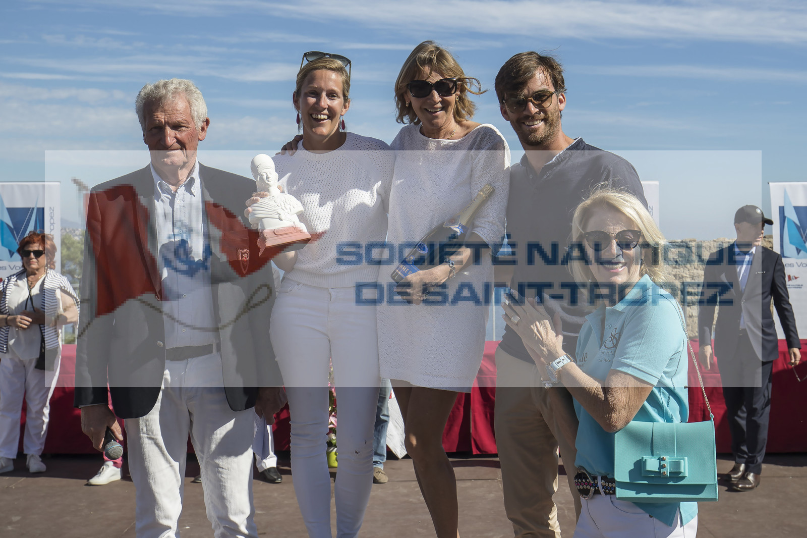 06 10 2017, Saint-Tropez (FRA,83), Les Voiles de Saint-Tropez 2017, jour , Remise des prix
