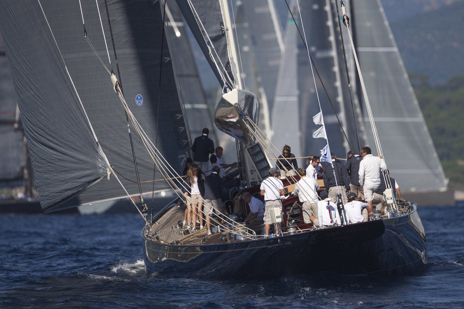 30 09 2013 - Saint-Tropez (FRA,83) -  Les Voiles de Saint-Tropez 2013 - Day 1 - Wally Yachts and J Class