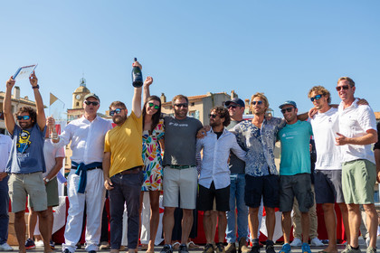 08 10 2023, Saint-Tropez (FRA,83), Les Voiles de Saint-Tropez 2023, Prizegiving classics and moderns