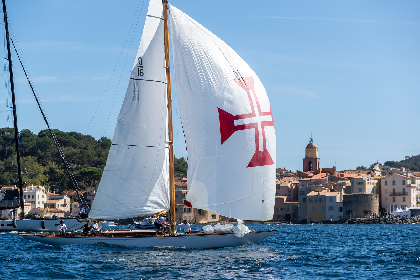 29 09 2024, Saint-Tropez (FRA), Les Voiles de Saint-Tropez 2024, Day 2, Trainings