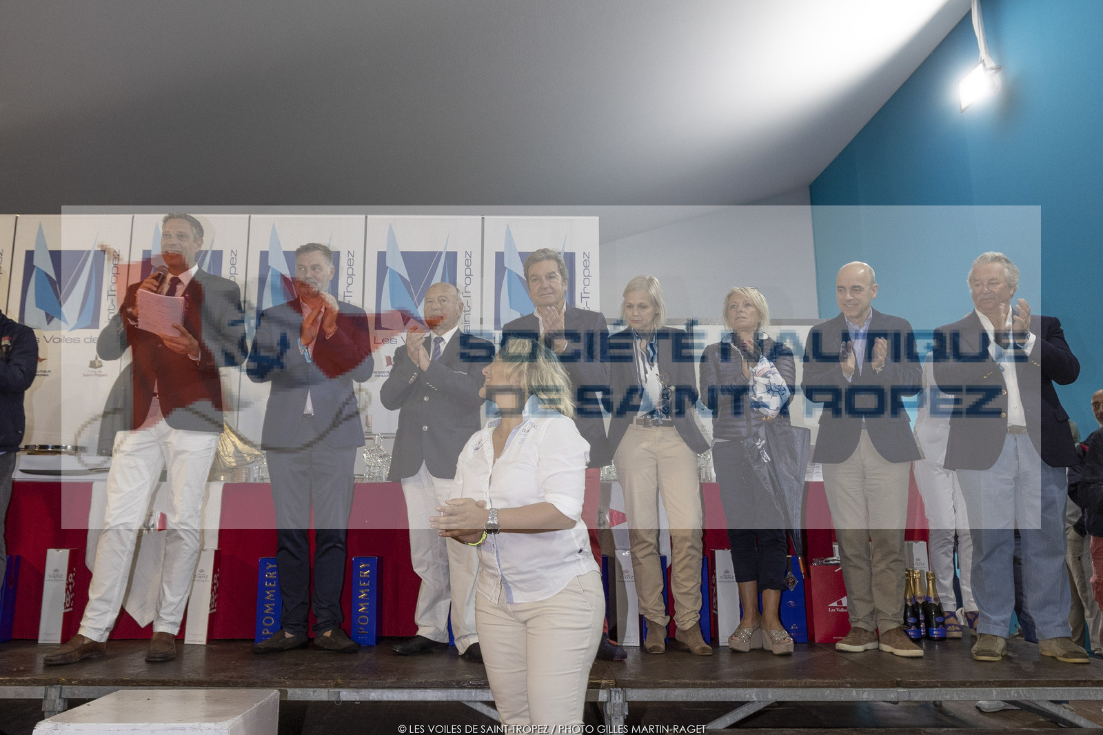 7 10 2018 Saint-Tropez (FRA,83), LEs Voiles de Saint-Tropez 2018, jour 8, prize giving