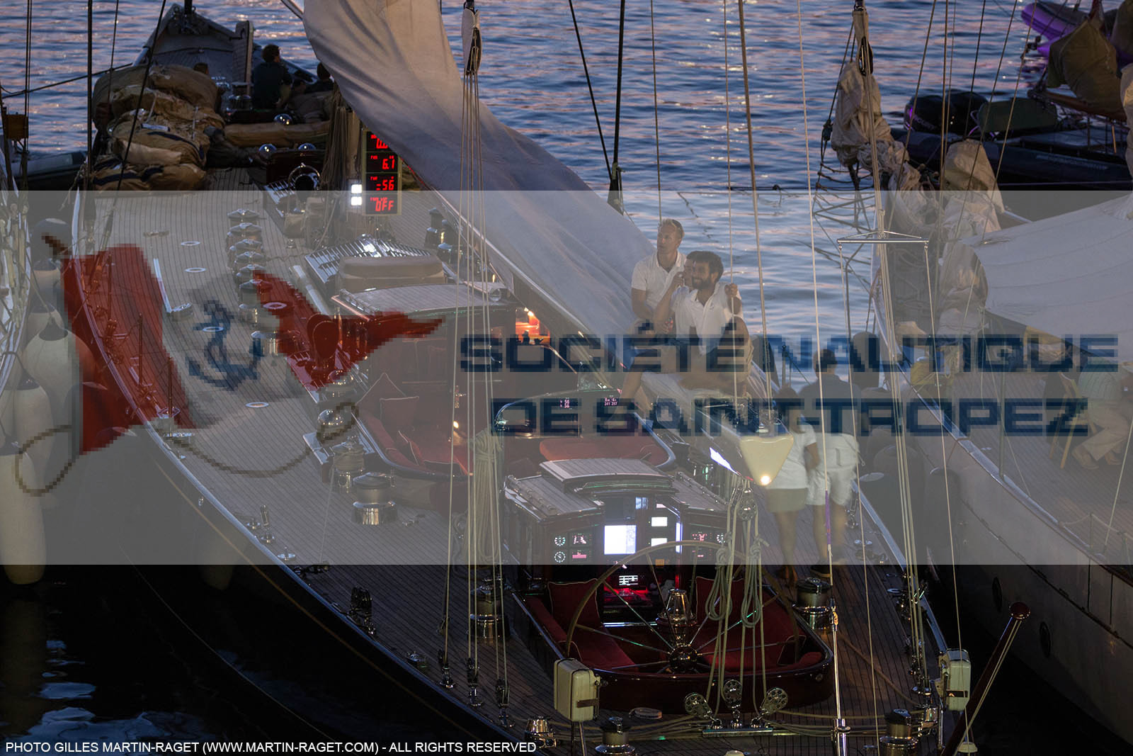 29 09 2016, Saint-Tropez (FRA,83), Voiles de Saint-Tropez 2016, Challenge Day, Crew parade