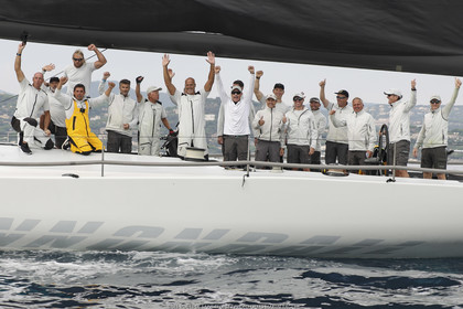 08 10 2022, Saint-Tropez (FRA,83), Voiles de Saint-Tropez 2022,  Race 4 (abandonned), Cannonball crew (winner Division 2)